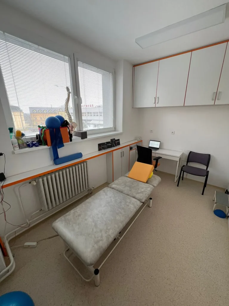 Terapeutická místnost – J&J Rehab, rehabilitace Ostrava